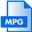 MPG File Extension Icon 32x32 png